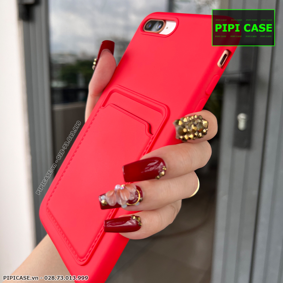 Ốp Lưng iPhone 7 Plus / 8 Plus - Cover - Đỏ