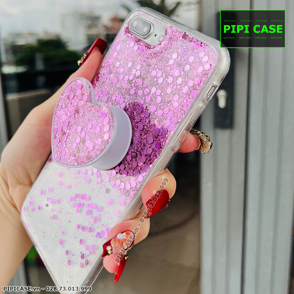 Ốp Lưng iPhone 8 Plus - Super Star - Tím