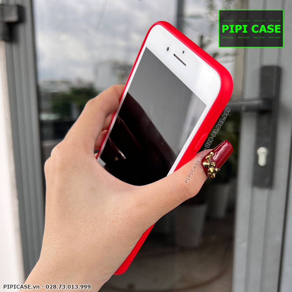 Ốp Lưng iPhone 7 Plus / 8 Plus - Cover - Đỏ