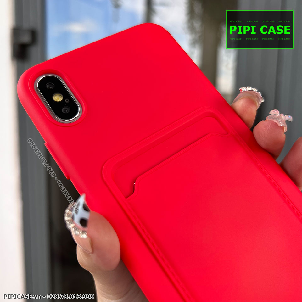 Ốp Lưng iPhone XS Max - Cover - Đỏ