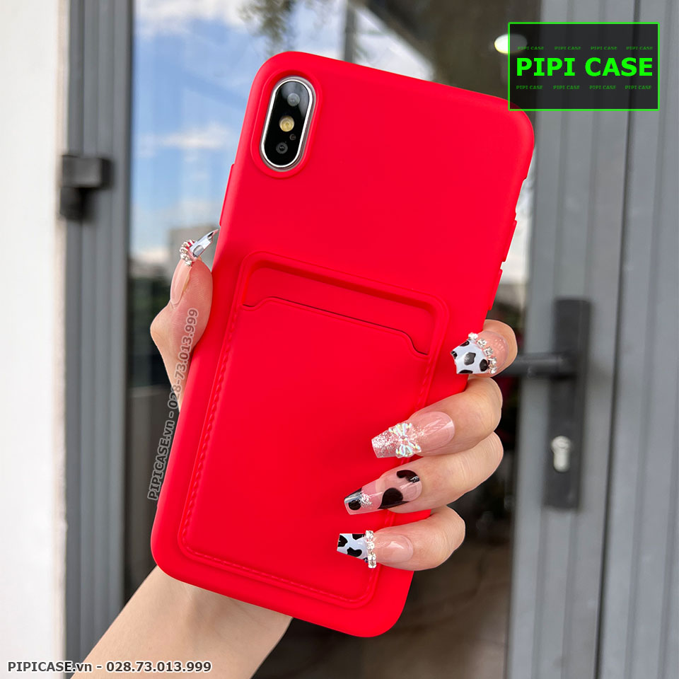 Ốp Lưng iPhone XS Max - Cover - Đỏ