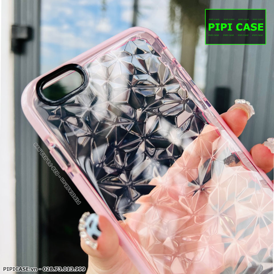 Ốp Lưng iPhone 6 Plus / 6S Plus - Diamond - Hồng