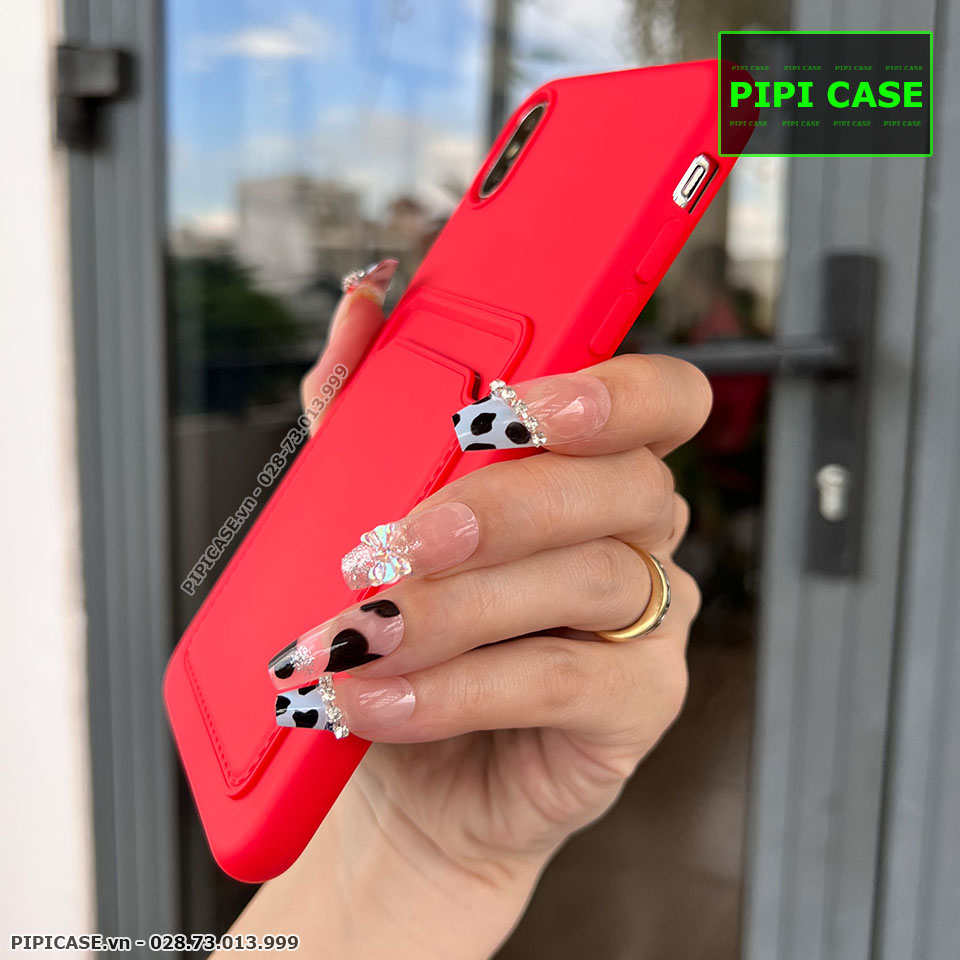 Ốp Lưng iPhone XS Max - Cover - Đỏ