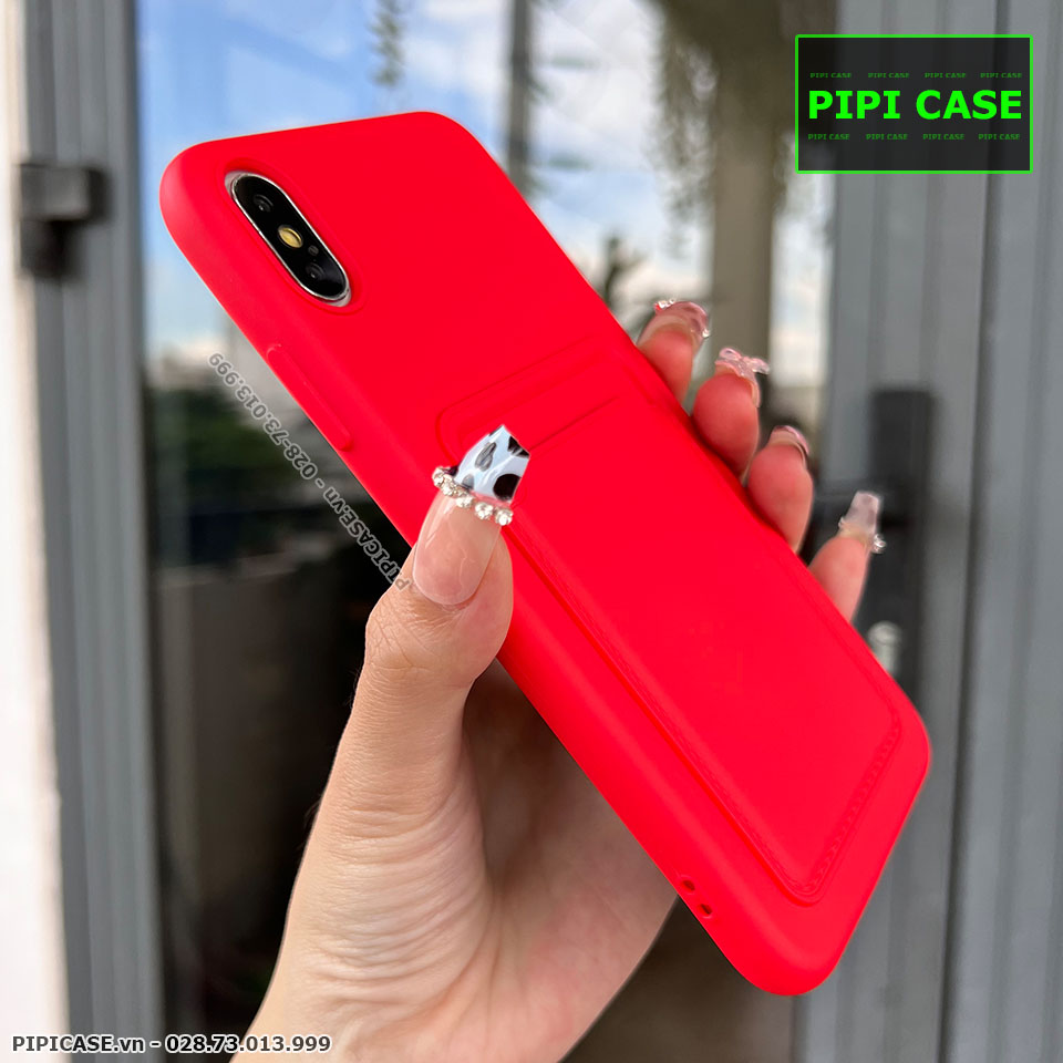 Ốp Lưng iPhone XS Max - Cover - Đỏ