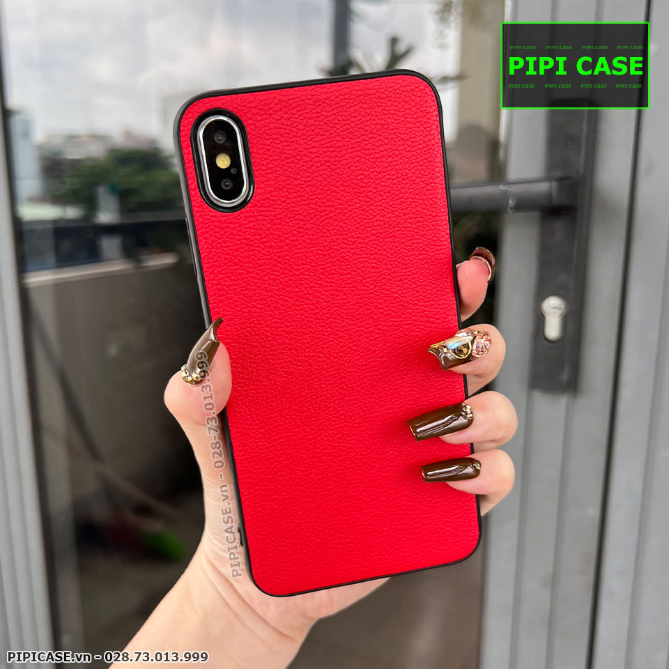 Ốp Lưng iPhone X / XS - Robert - Đỏ