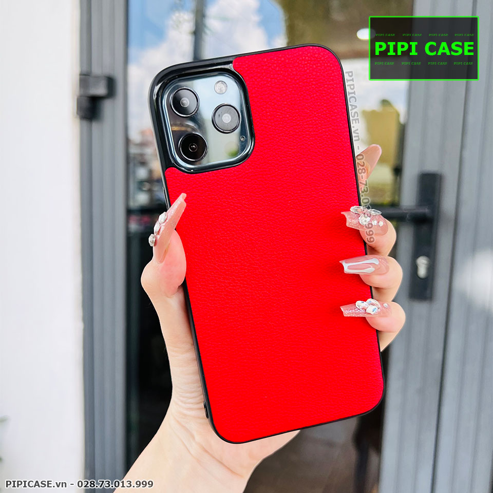 Ốp Lưng iPhone 12 Pro Max - Robert - Đỏ