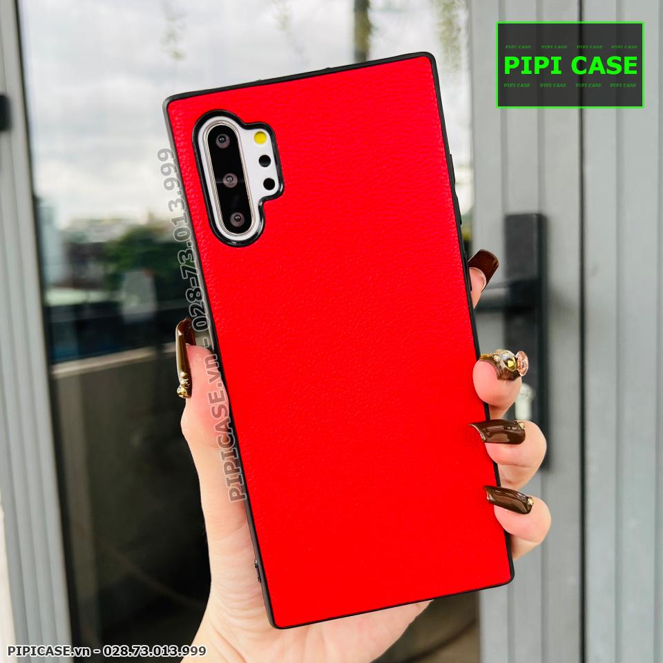 Ốp Lưng Samsung Note 10 Plus - Robert - Đỏ