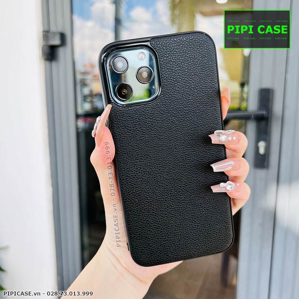 Ốp Lưng iPhone 12 Pro Max - Robert - Đen