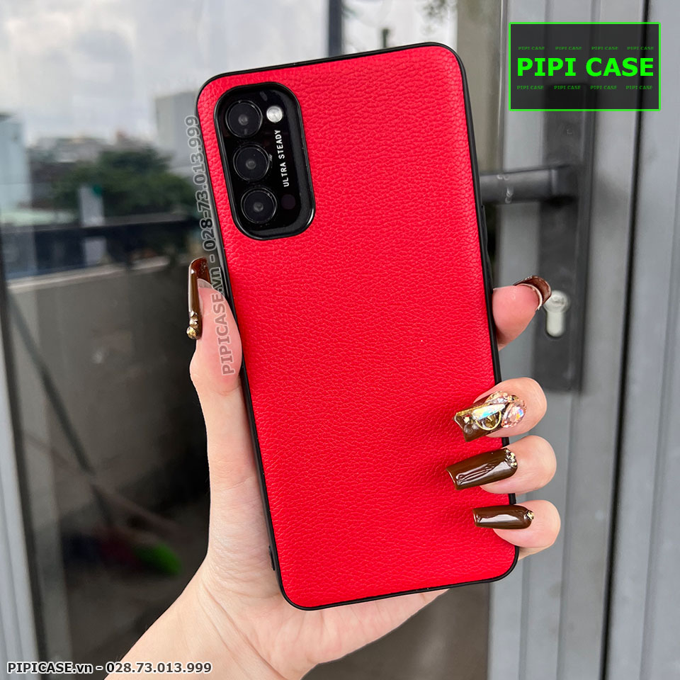 Ốp Lưng Oppo Reno 4 - Robert - Đỏ