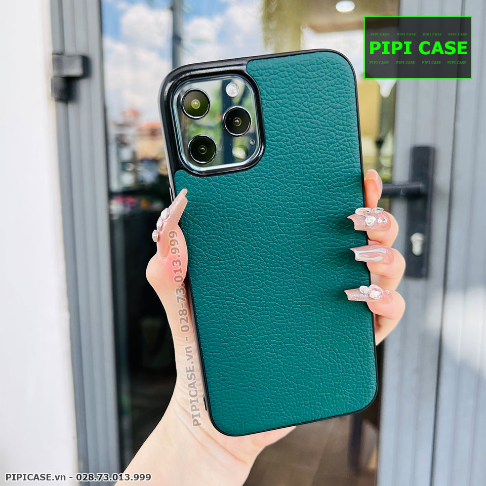 Ốp Lưng iPhone 12 Pro Max - Robert - Xanh Rêu