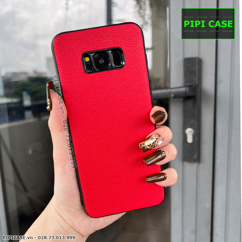 Ốp Lưng Samsung S8 Plus - Robert - Đỏ