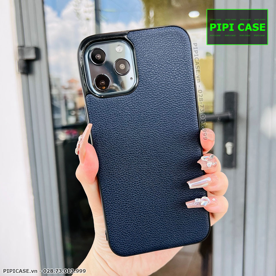 Ốp Lưng iPhone 12 Pro Max - Robert - Xanh Đen