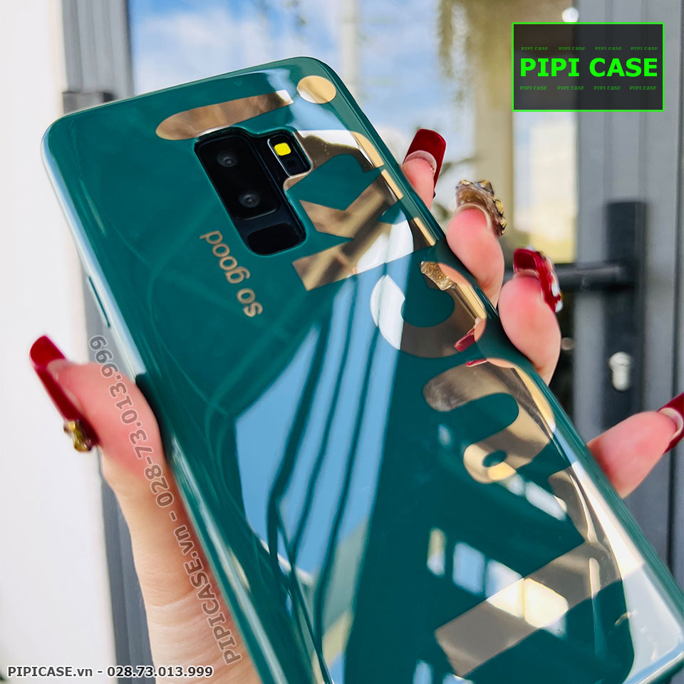 Ốp Lưng Samsung S9 Plus - Lucky - Xanh Lá