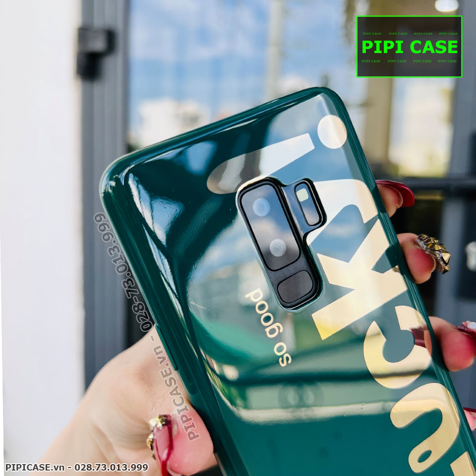 Ốp Lưng Samsung S9 Plus - Lucky - Xanh Lá