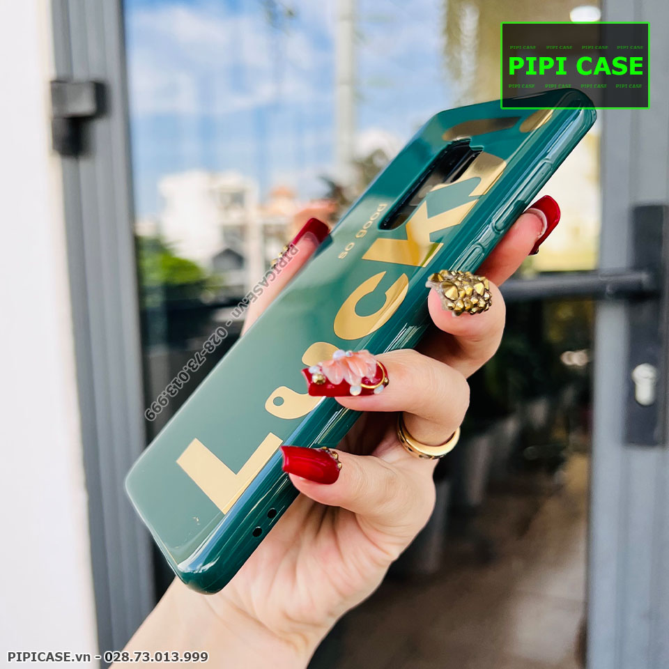Ốp Lưng Samsung S9 Plus - Lucky - Xanh Lá