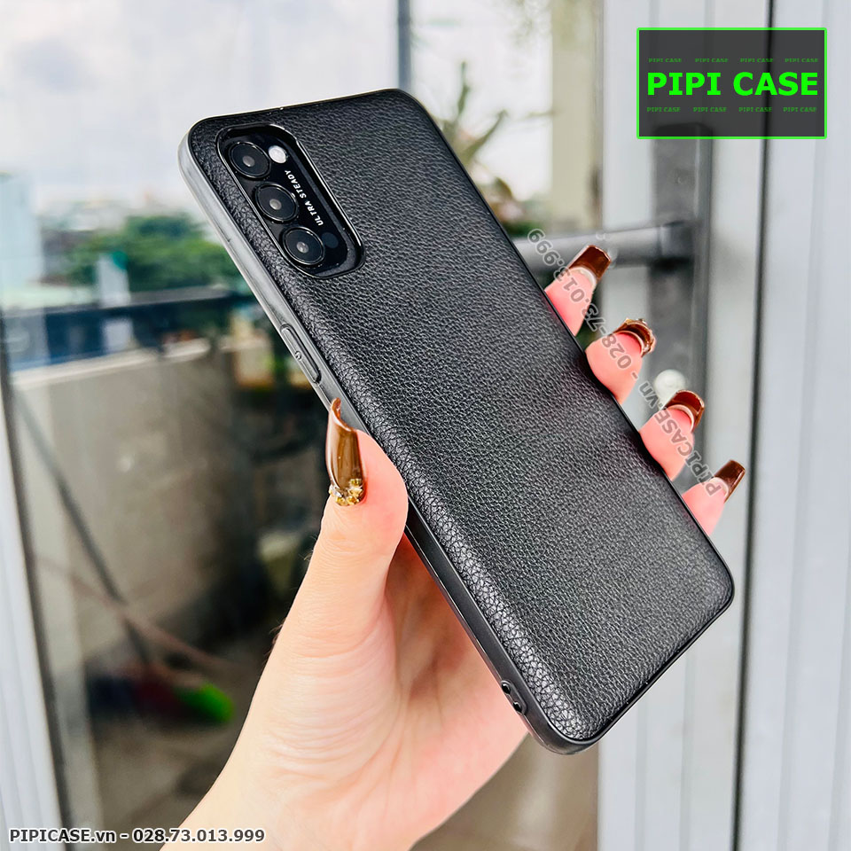 Ốp Lưng Oppo Reno 4 - Robert - Đen