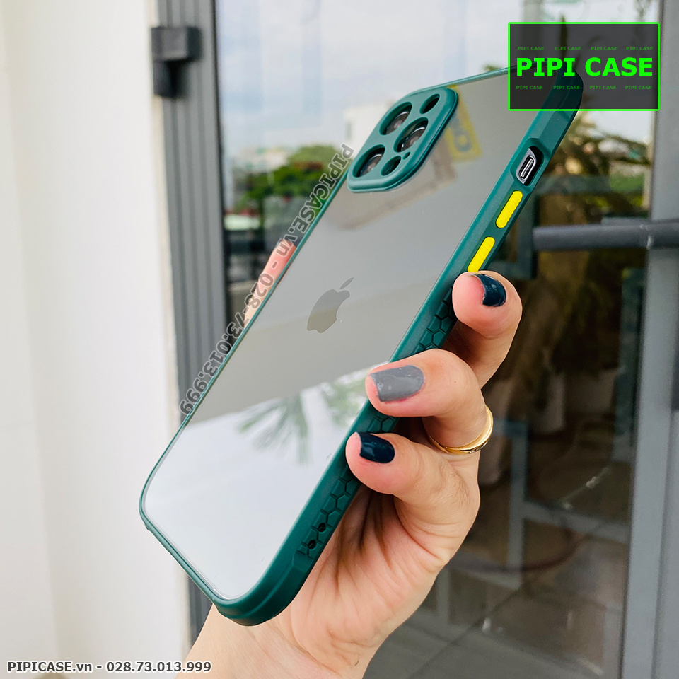 Ốp Lưng iPhone 12 Pro Max - Winner - Xanh Rêu