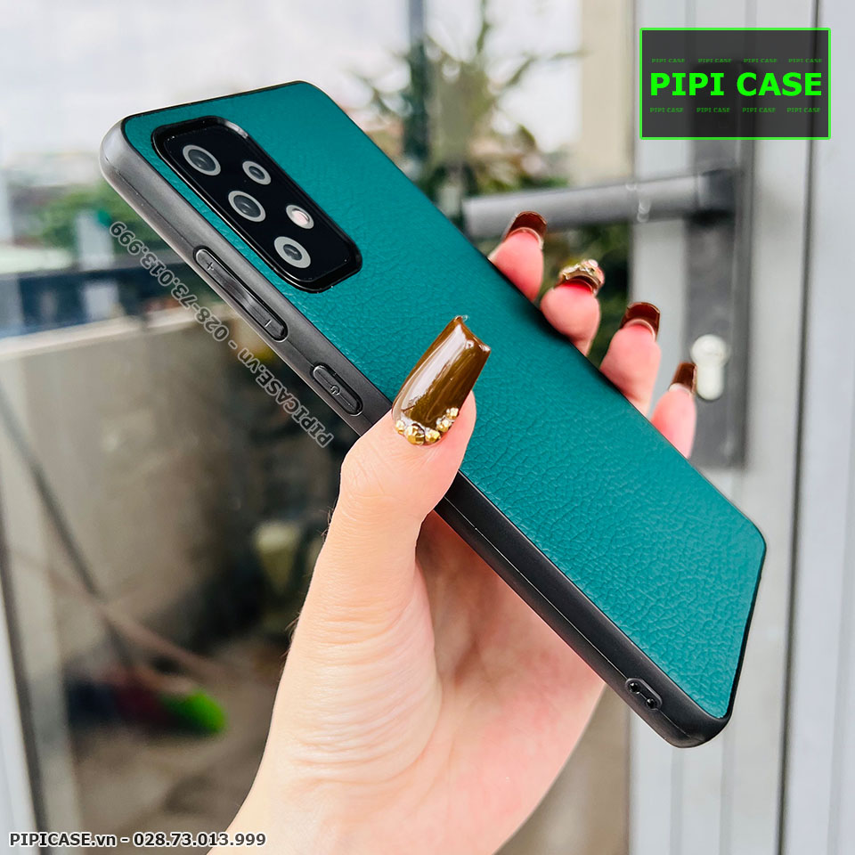 Ốp Lưng Samsung A72 - Robert - Xanh Rêu