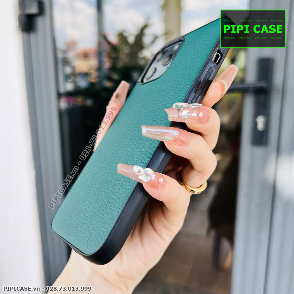 Ốp Lưng iPhone 12 Pro Max - Robert - Xanh Rêu
