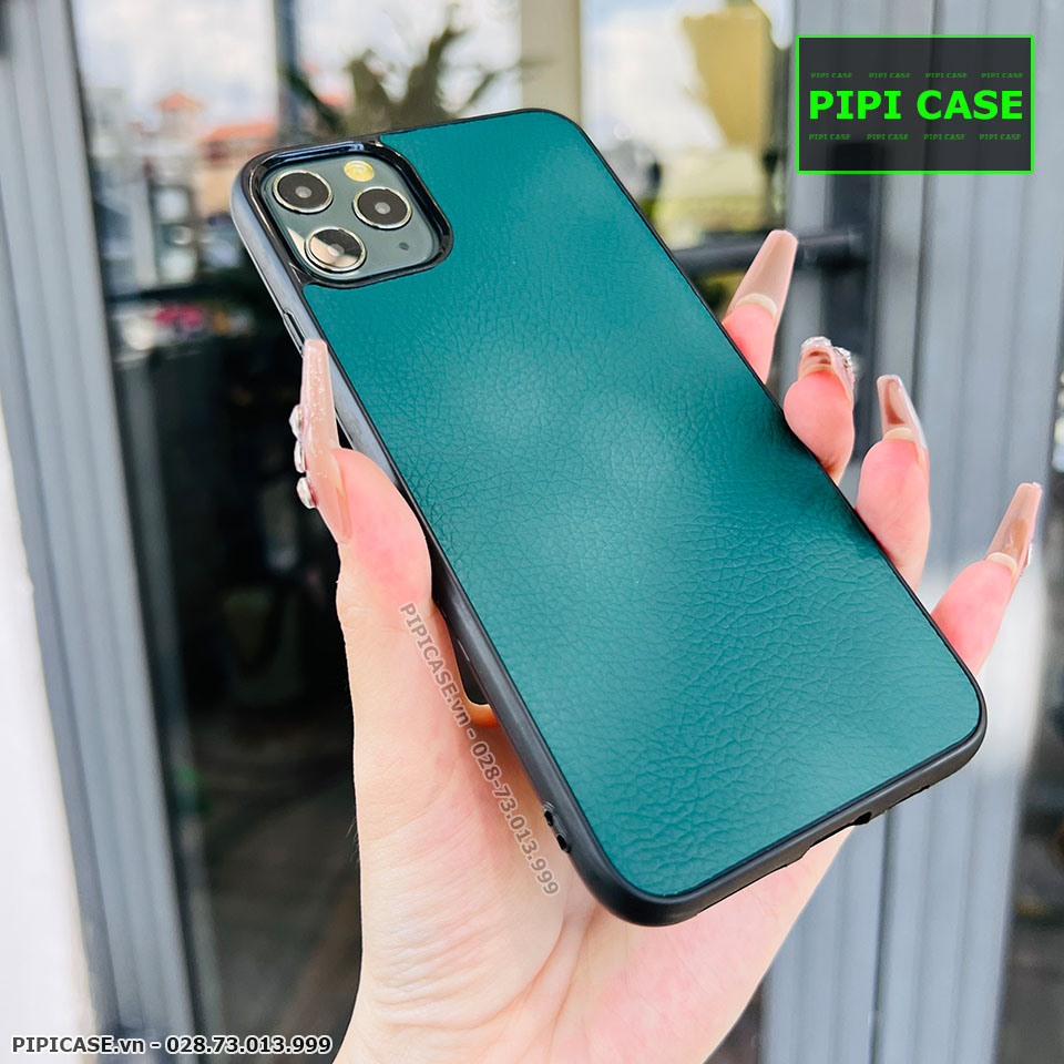 Ốp Lưng iPhone 11 Pro Max - Robert - Xanh Rêu