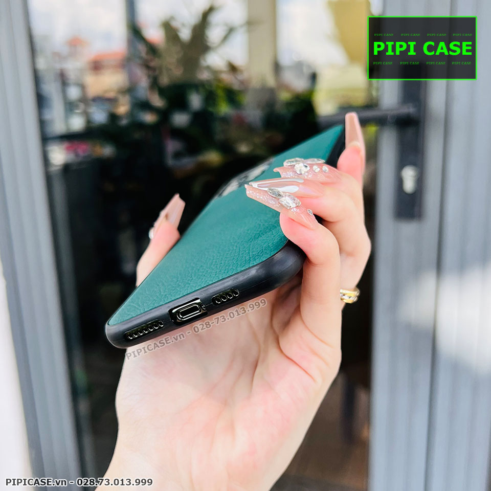 Ốp Lưng iPhone 11 Pro Max - Robert - Xanh Rêu