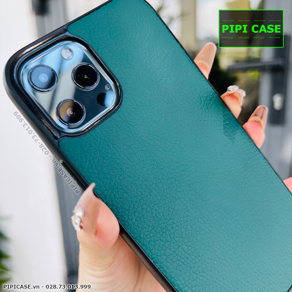 Ốp Lưng iPhone 12 Pro Max - Robert - Xanh Rêu