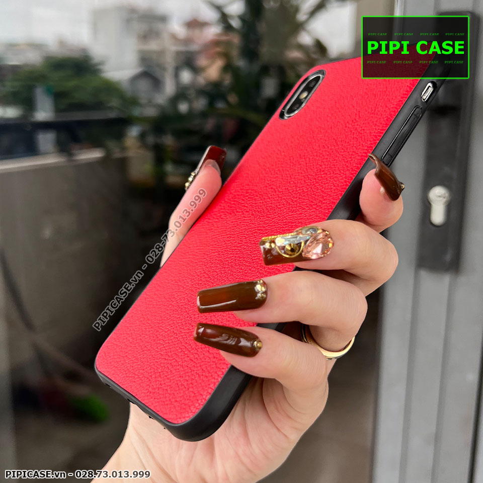 Ốp Lưng iPhone X / XS - Robert - Đỏ