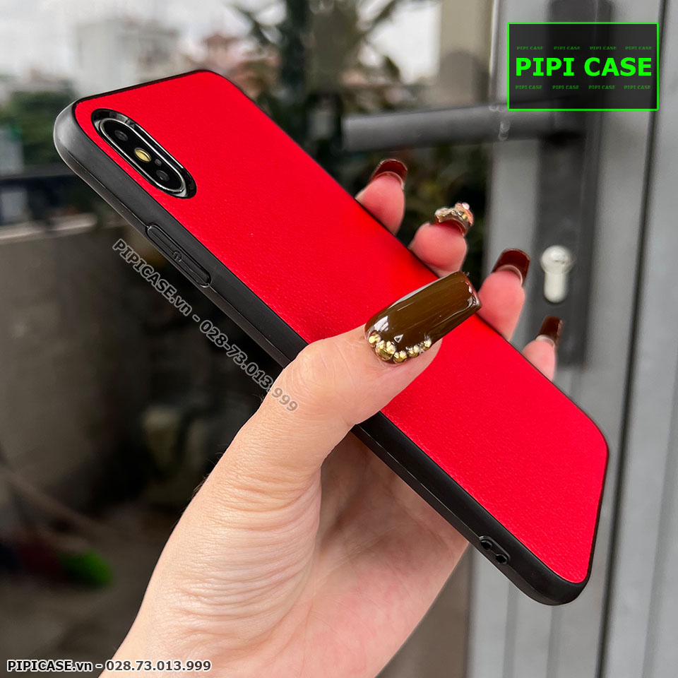 Ốp Lưng iPhone X / XS - Robert - Đỏ