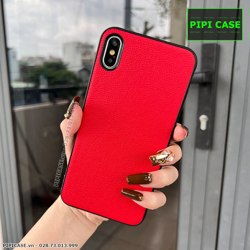 Ốp Lưng iPhone X / XS - Robert - Đỏ