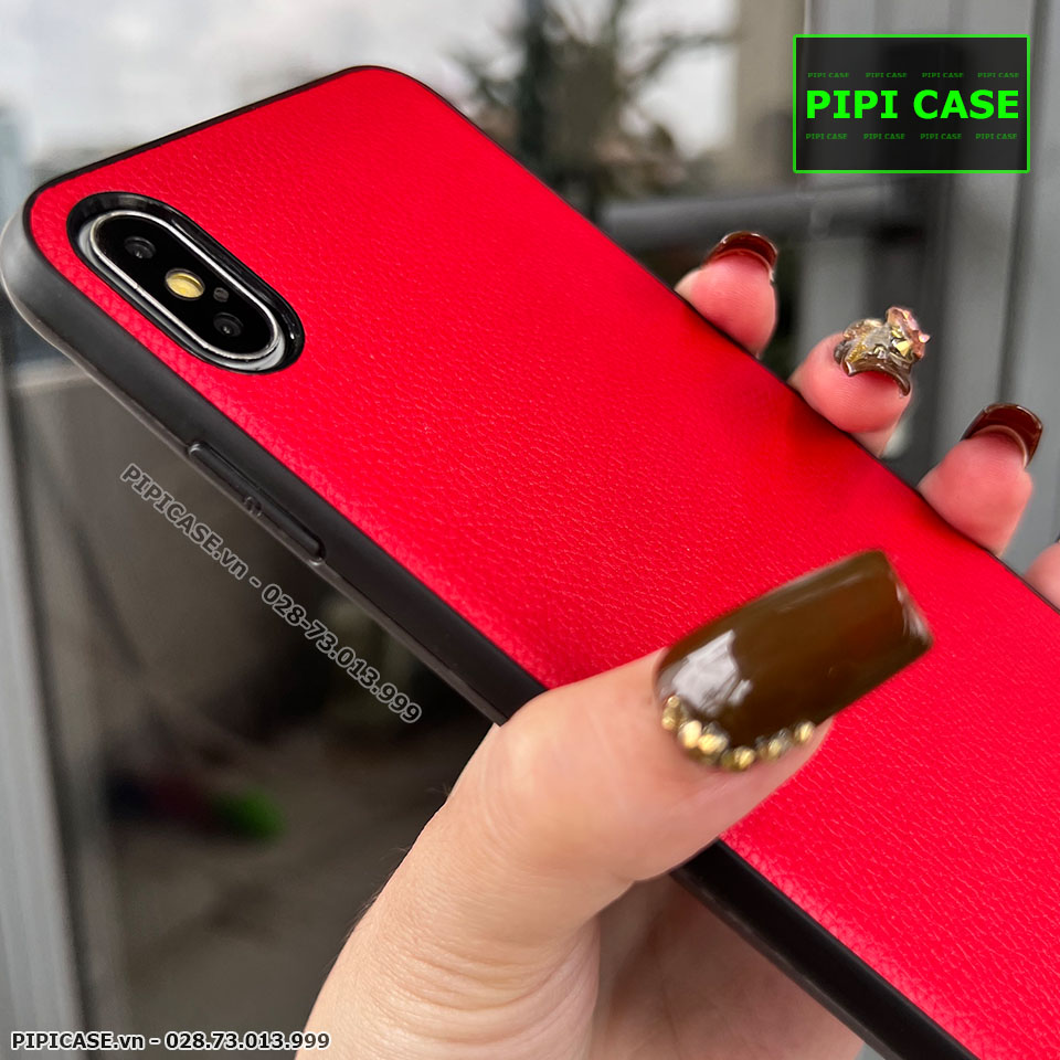 Ốp Lưng iPhone X / XS - Robert - Đỏ