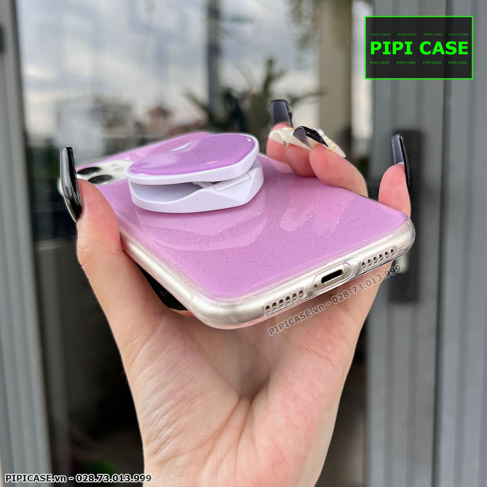 Ốp Lưng iPhone 12 - Doris - Tím