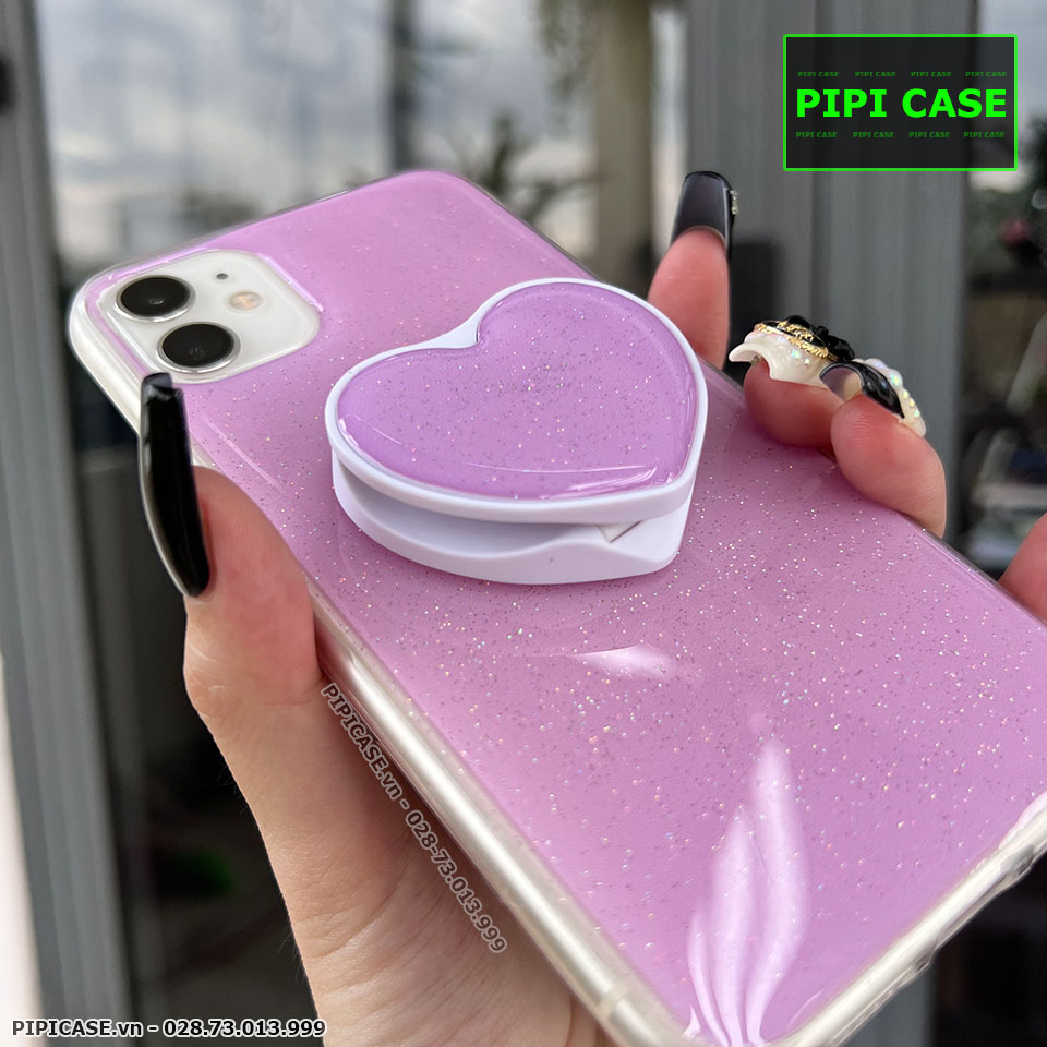 Ốp Lưng iPhone 12 - Doris - Tím
