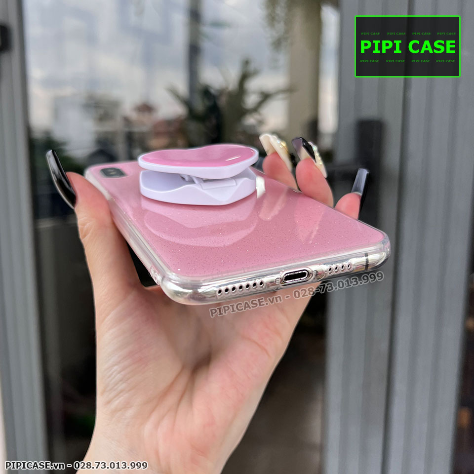 Ốp Lưng iPhone XS Max - Doris - Hồng