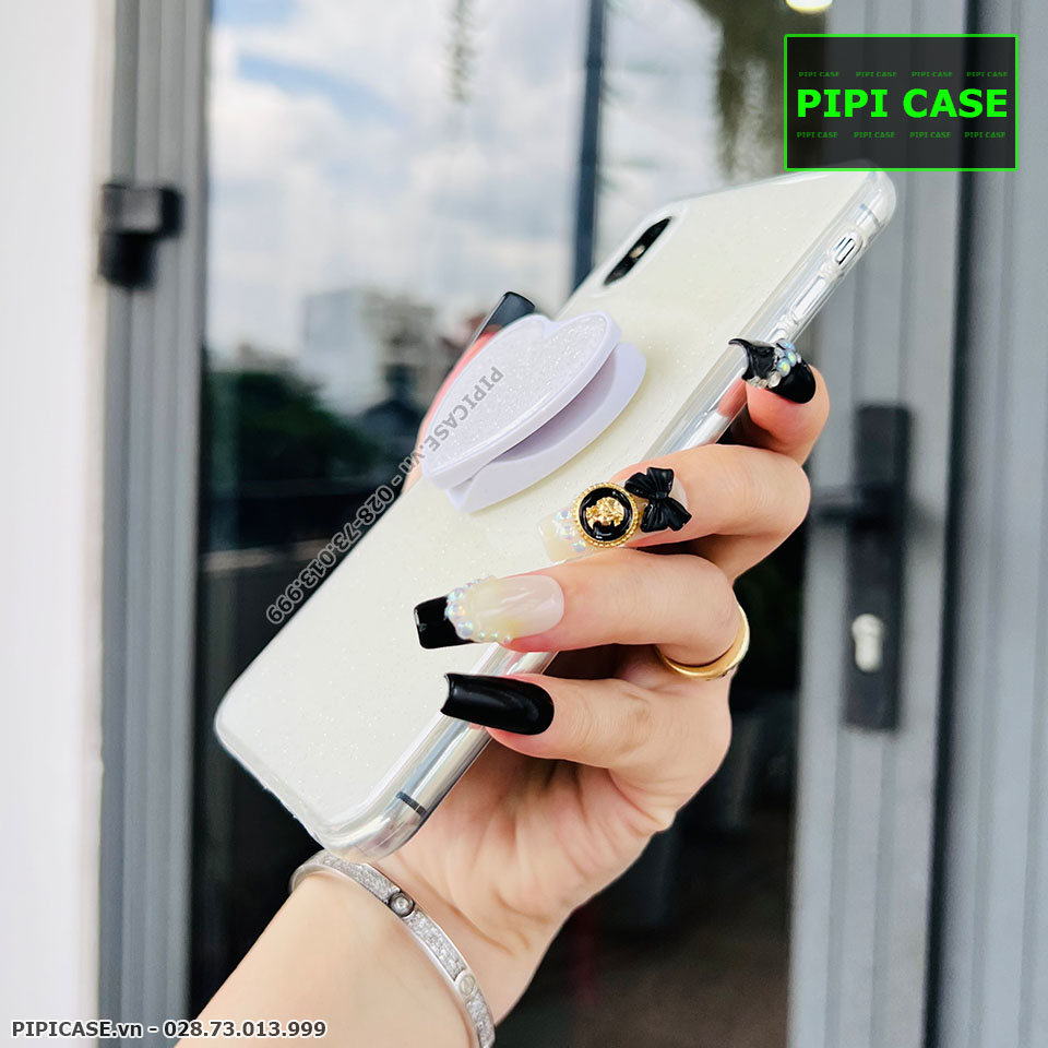 Ốp Lưng iPhone XS Max - Doris - Trắng