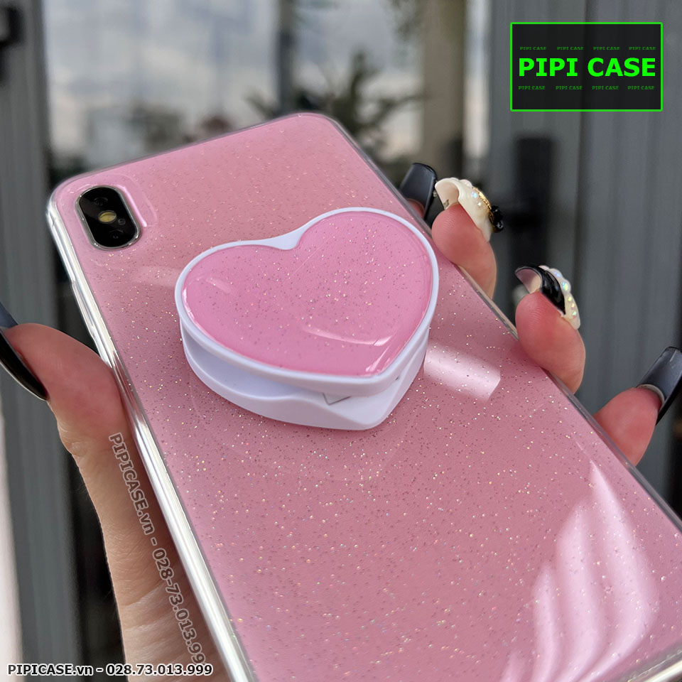 Ốp Lưng iPhone XS Max - Doris - Hồng