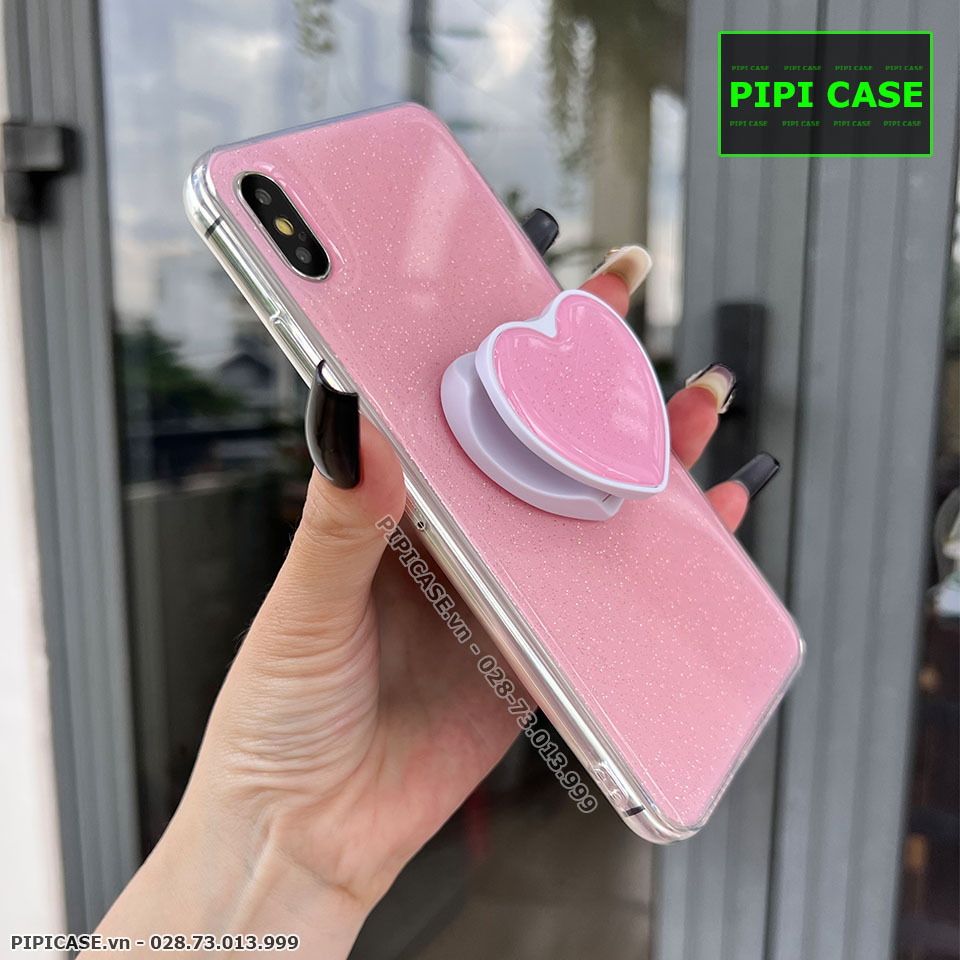 Ốp Lưng iPhone XS Max - Doris - Hồng
