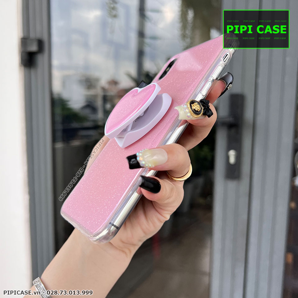 Ốp Lưng iPhone XS Max - Doris - Hồng