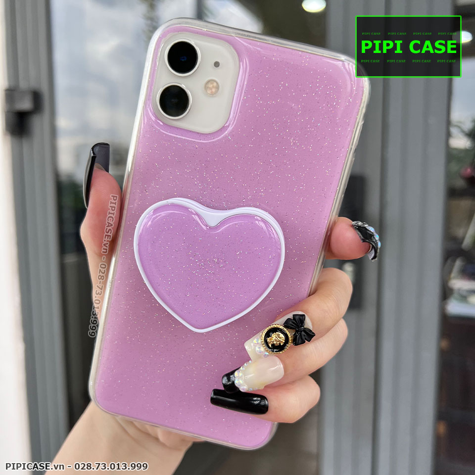Ốp Lưng iPhone 12 - Doris - Tím