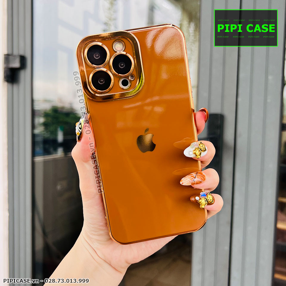 Ốp Lưng iPhone 13 Pro - Dylan - Nâu