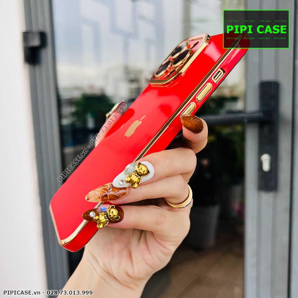 Ốp Lưng iPhone 13 Pro - Dylan - Đỏ