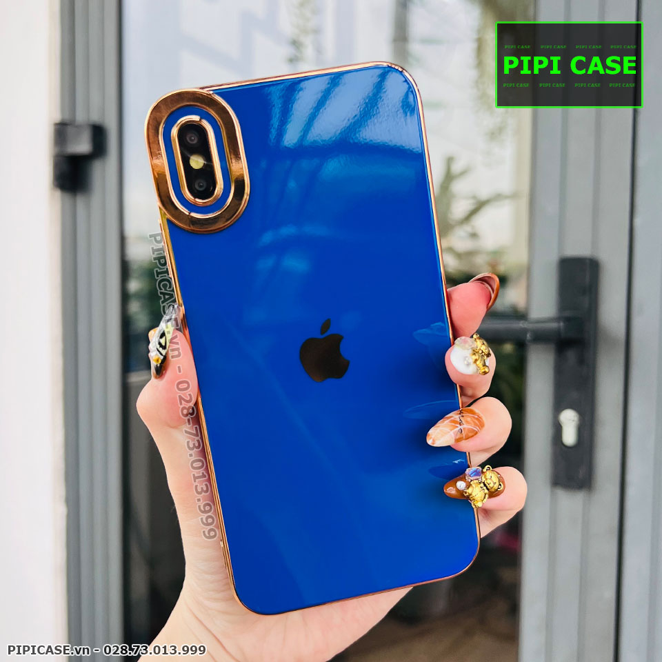 Ốp Lưng iPhone X / XS - Dylan - Xanh Dương