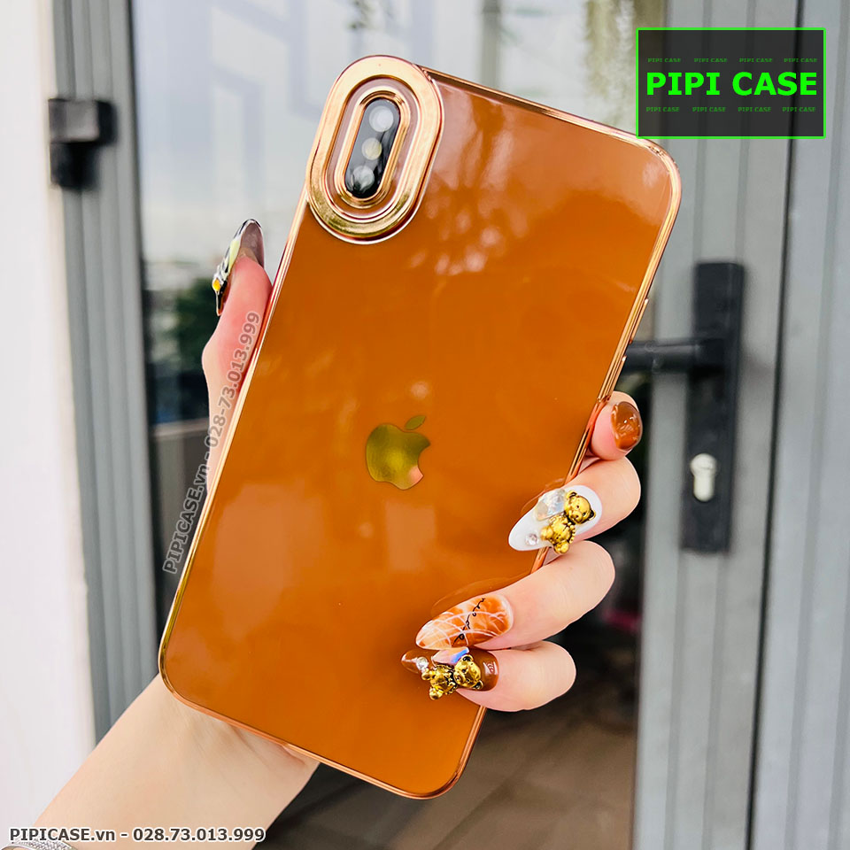 Ốp Lưng iPhone X / XS - Dylan - Nâu