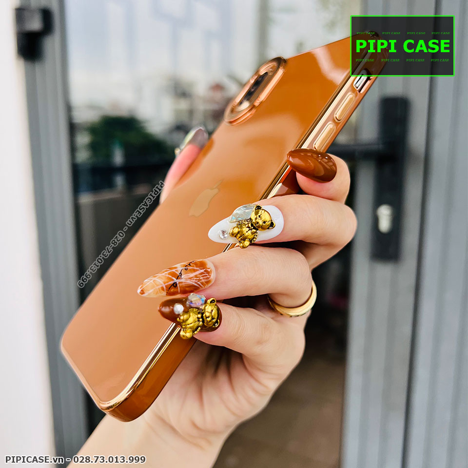 Ốp Lưng iPhone X / XS - Dylan - Nâu