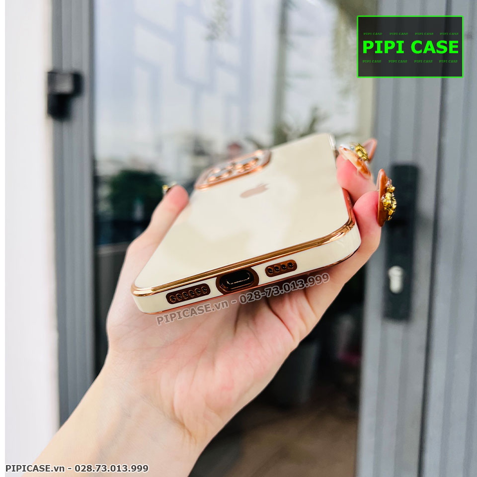 Ốp Lưng iPhone 12 Pro - Dylan - Kem