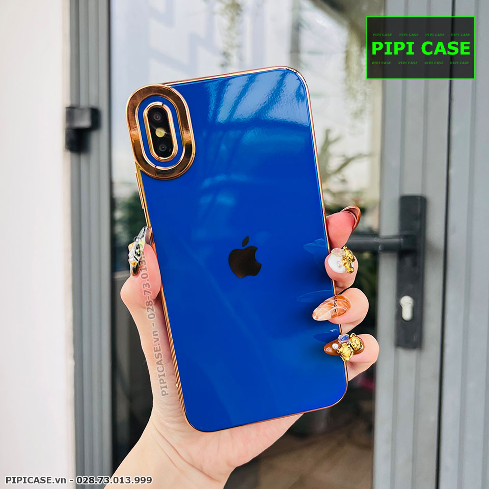 Ốp Lưng iPhone X / XS - Dylan - Xanh Dương