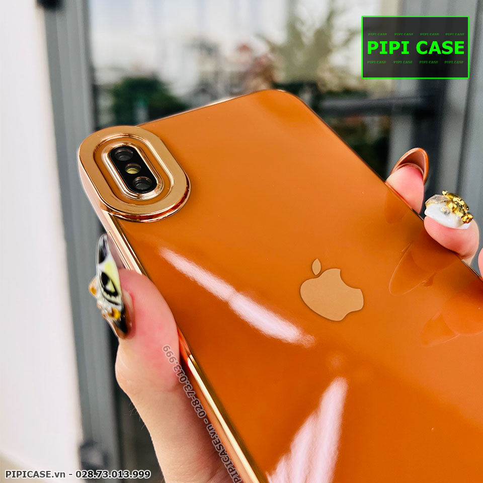 Ốp Lưng iPhone X / XS - Dylan - Nâu