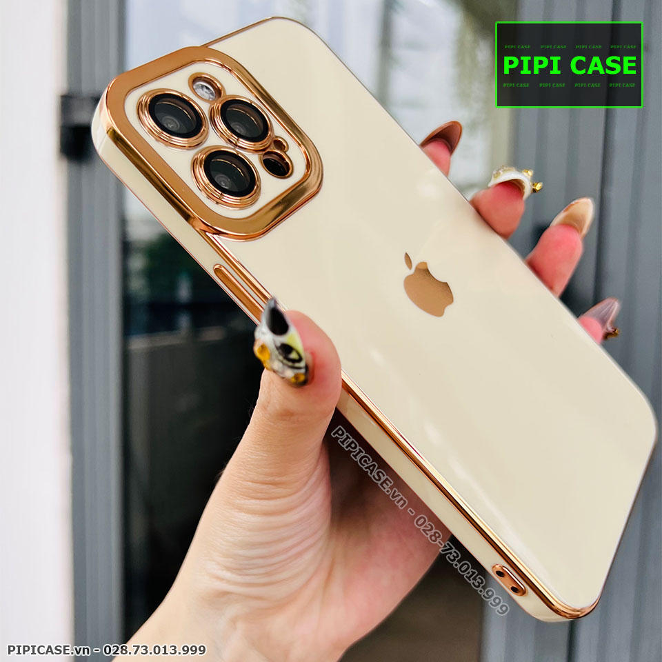 Ốp Lưng iPhone 12 Pro - Dylan - Kem