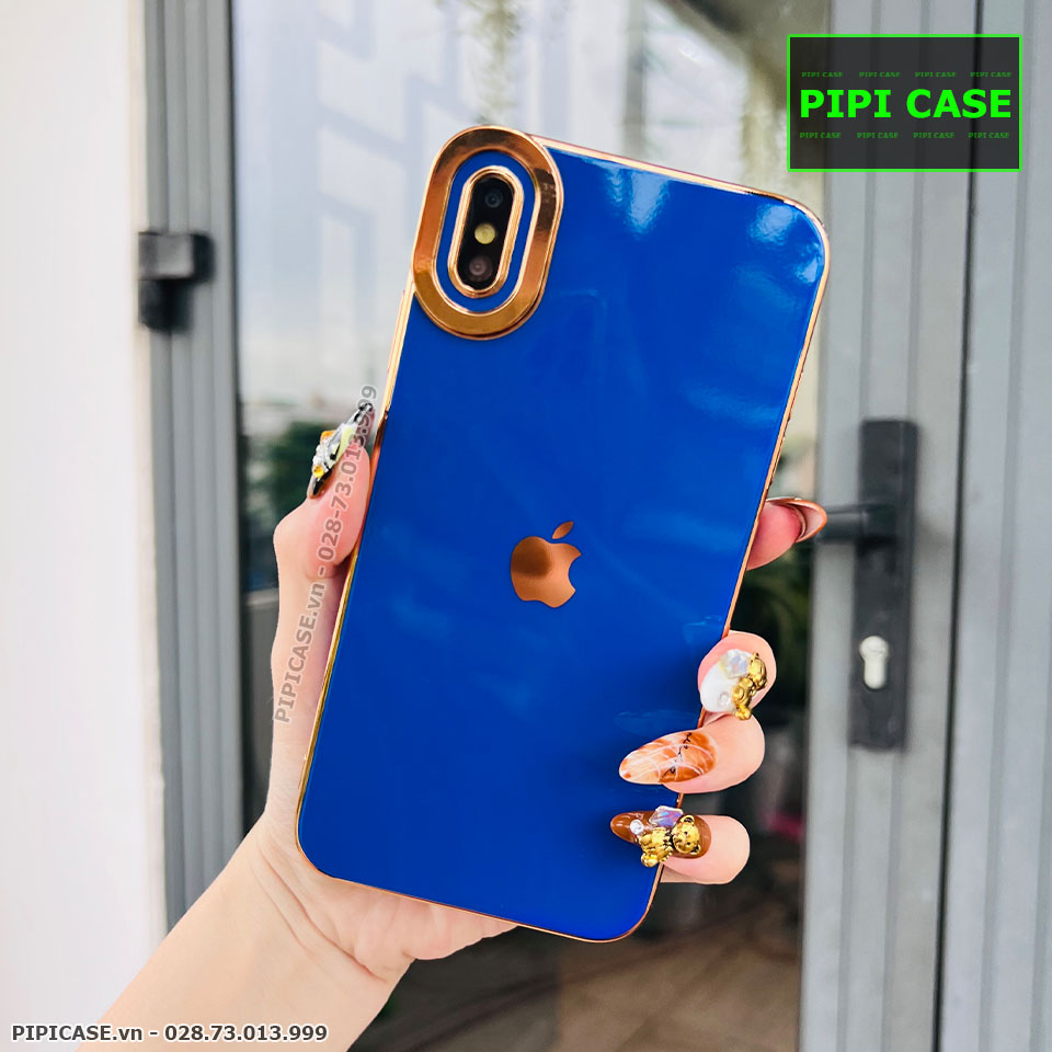 Ốp Lưng iPhone X / XS - Dylan - Xanh Dương