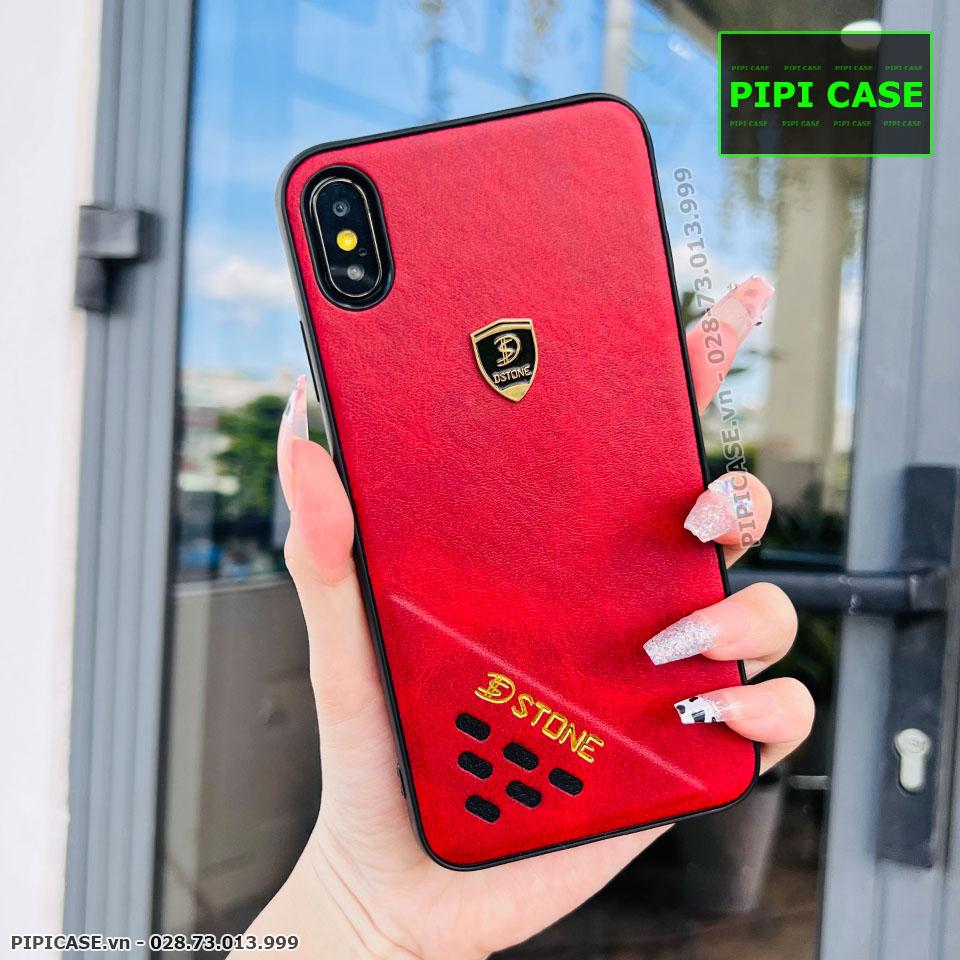 Ốp Lưng iPhone X / XS - DStone - Đỏ