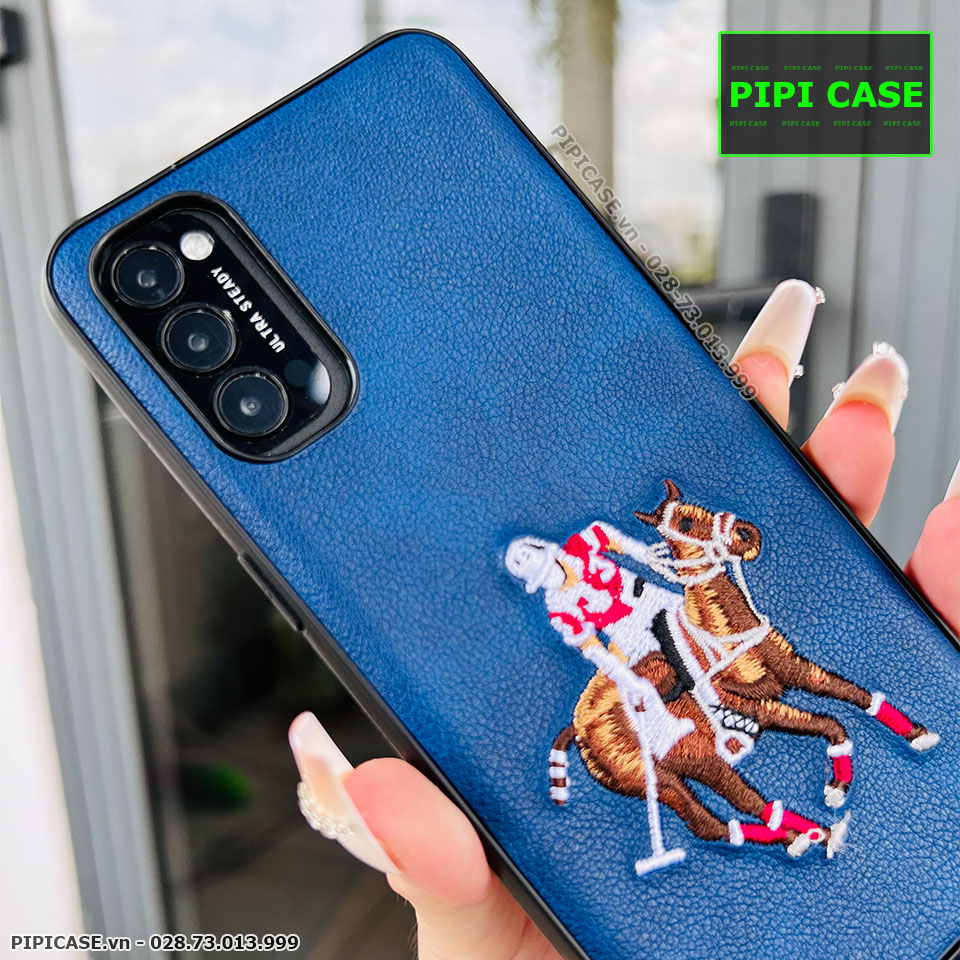 Ốp Lưng Oppo Reno 4 - Cohn - Xanh Dương